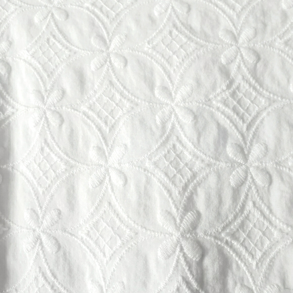 NEW Talbots Embroidered Eyelet Sheath Sleeveless White Dress sz 6P - Picture 12 of 16